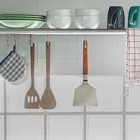 Vista 8 de TIKUSAN Okonomiyaki - Espátula giratoria para barbacoa, mango de madera, hecho en Japón (2.6 x 7.1 pulgadas)