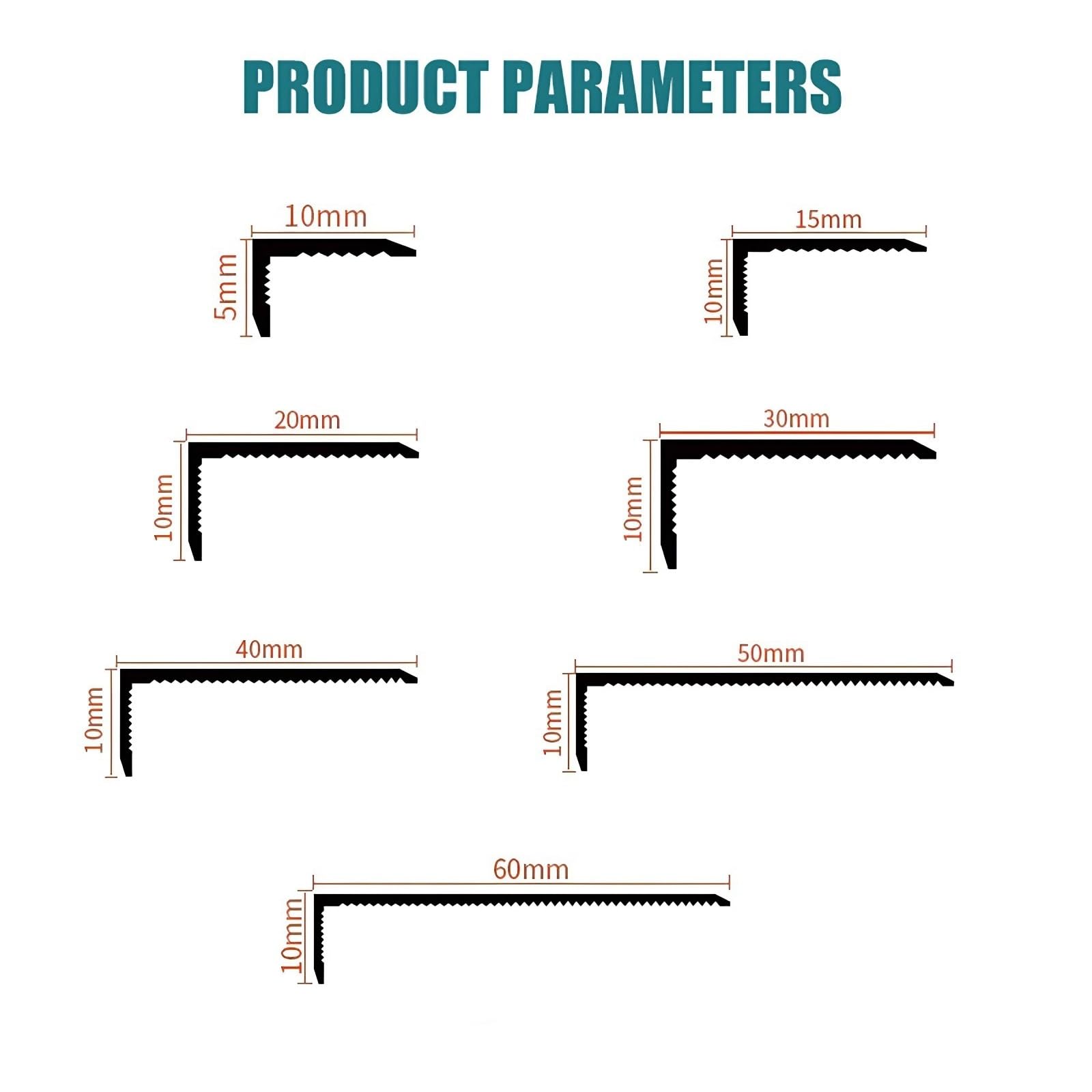 Protector de borde de aluminio para esquinas de 90 cm x 3 piezas, protección de pared para hogares y oficinas, evita daños, arañazos, fácil instalación (Eisengrau, 10 x 40 mm)