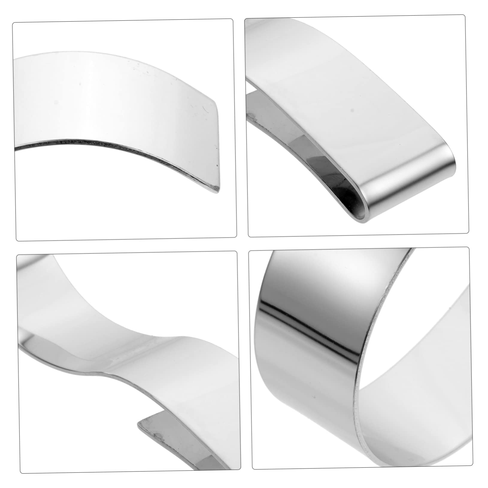 HOMOCONO Belt Display Rack Versatile Metal Organizer for Countertop Closet Space-Saving Stand for Belts Stores Homes Creative Shaped Design for Orderly Storage