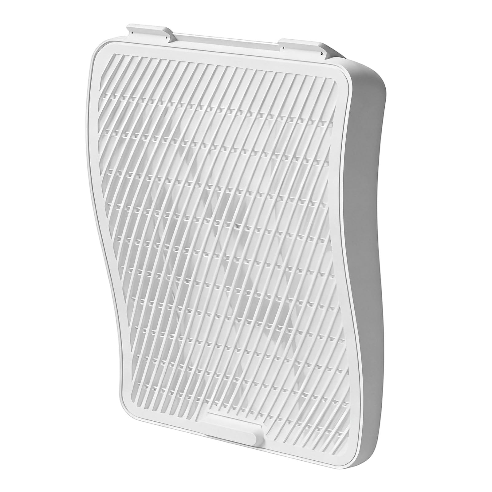 Cocoarm Rampa na kuwetę dla Kota PP Kuweta o Regulowanej Wysokości Stopień 44 X 35 X 8 Cm Dwuwarstwowa, Antypoślizgowa, Wodoodporna Konstrukcja do Sprzątania Domu Koty i Starsze Zwierzęta