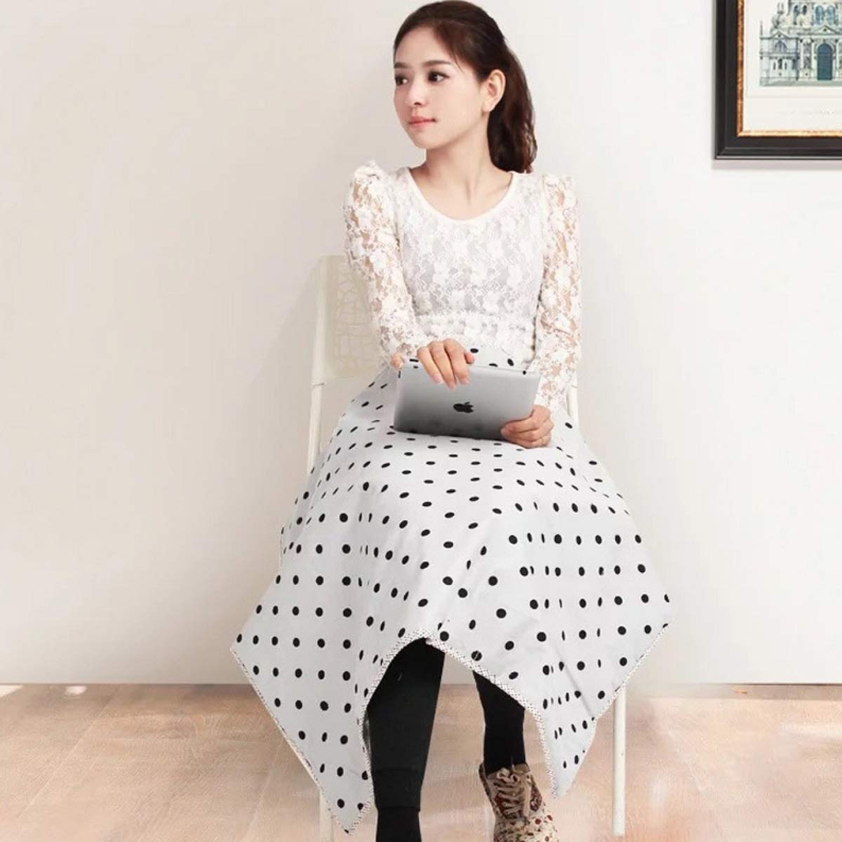 MOZHANG George zhang Radiation protection air conditioner is covered with maternity radiation protection blanket black black spots