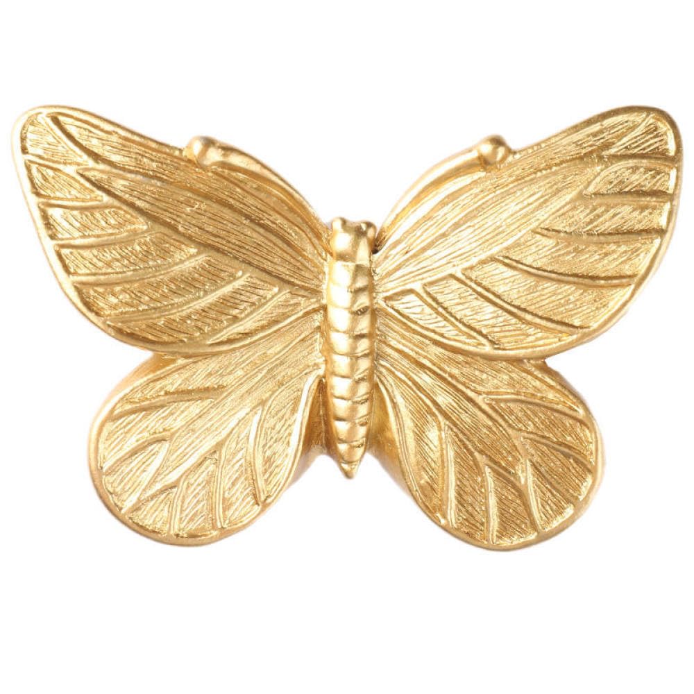 Embrasses pour Rideaux, Lot de 2 embrasses Papillon for Rideaux, élégantes et décoratives for l'extérieur(Golden)