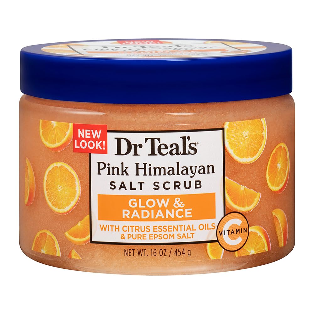 Dr Teal'sEpsom Salt Body Scrub Vitamin C 454g