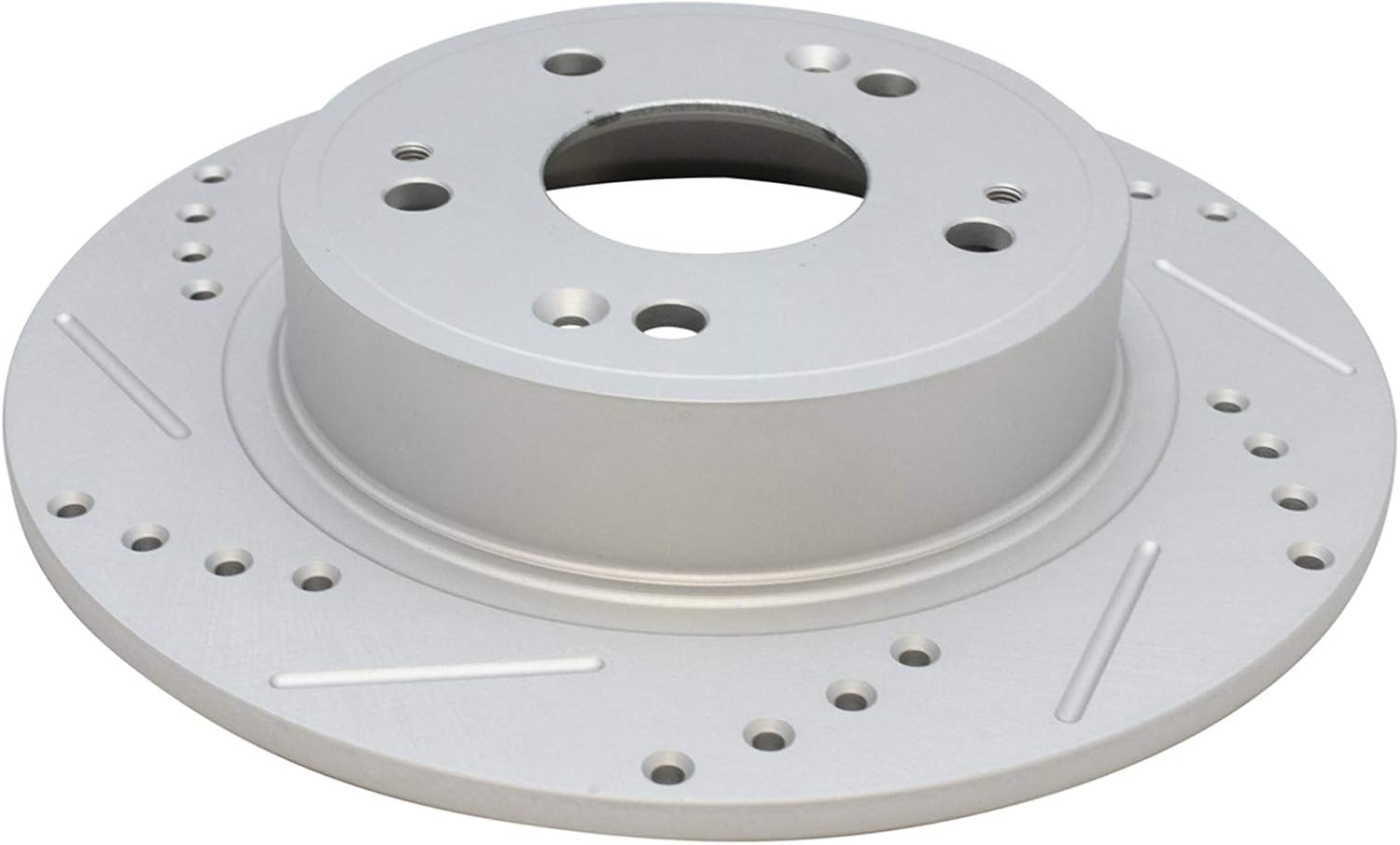 TRQ Rear Performance Brake Pad & Rotor Kit Brake Caliper Brake Chemical Kit Brake Pads Brake Rotors Set Ceramic Premium G-Coated Compatible with 2009-2014 Acura TSX 2008-2012 Honda Accord