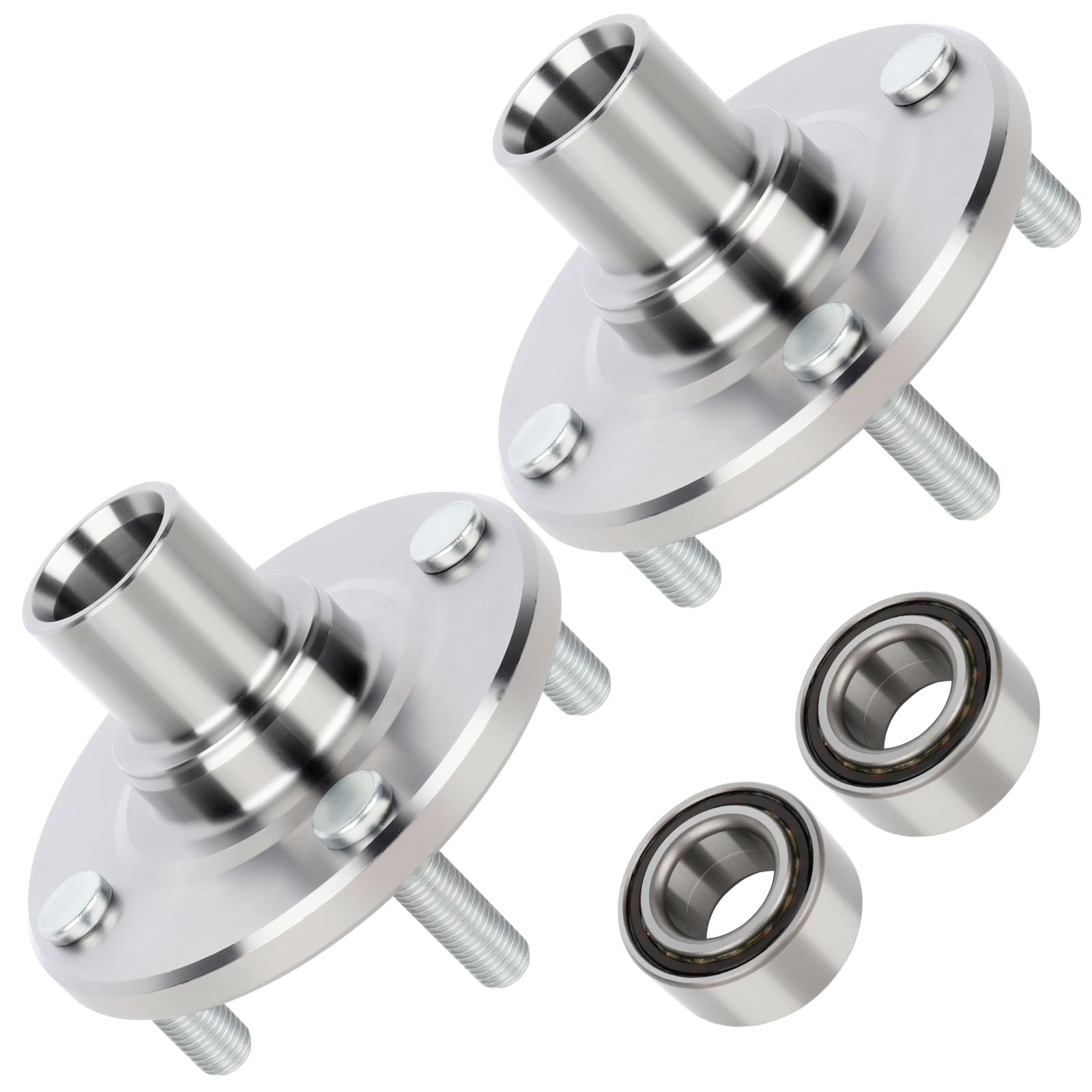 ECCPP 2-Piece 518507 Wheel Hub Bearing for Toyota Corolla 1988-2002