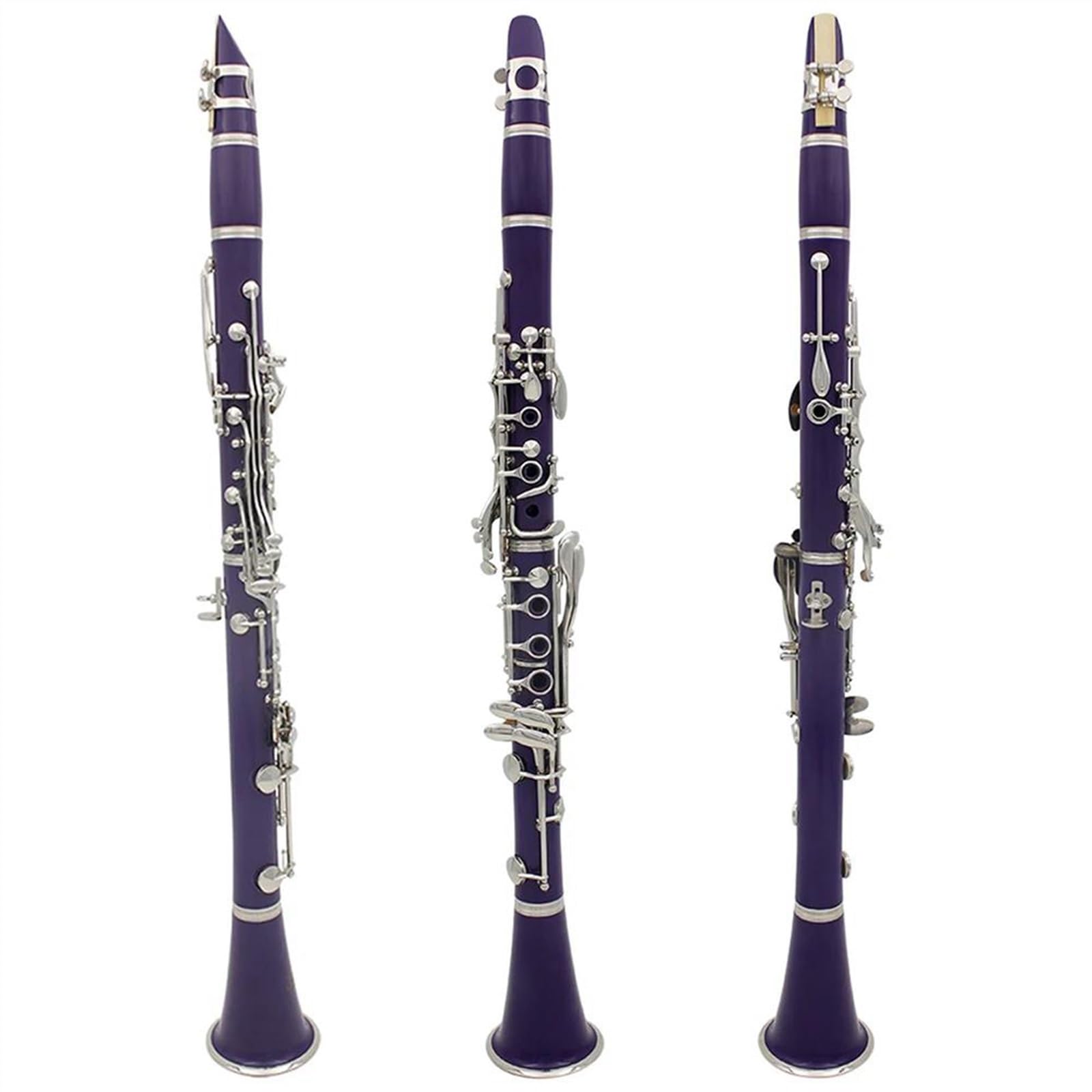 Corpo dello strumento a fiato per clarinetto viola a 17 tasti in Si bemolle realizzato in resina Clarinetto Professionale