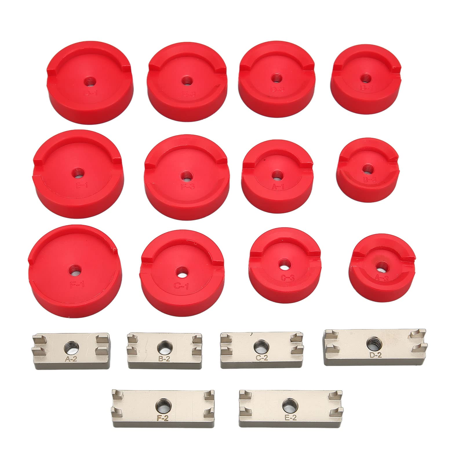 Alicate para cerrar relojes con 18 troqueles prensados, juego de herramientas profesionales para prensar cajas de relojes para modelos Double Eagle, kit de abridores de relojes de