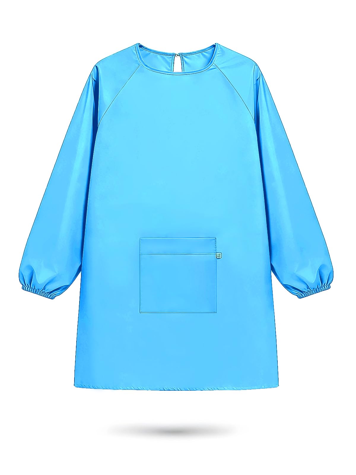 Qcrcandy Kids Art Smock, Waterproof Artist Painting Apron Smocks for Children Full Coverage Long Sleeve Smock with Pocket