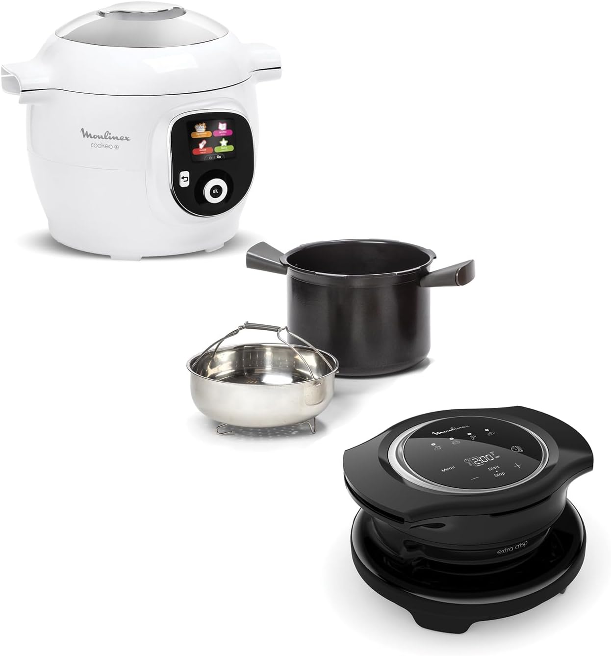 Moulinex Cookeo+ Multicuiseur intelligent & Extra Crisp
