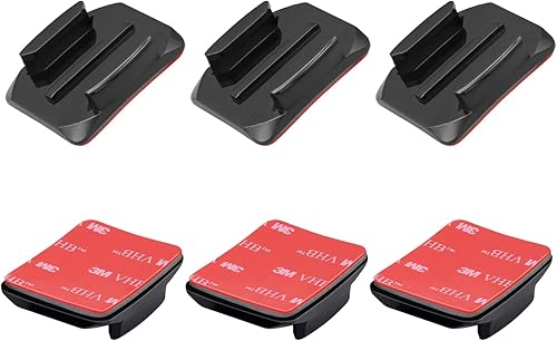 Haoyou Soporte adhesivo curvado para casco compatible con Gopro Hero 11,10, 9, 8, 7, 6, 5, 4, 3+, 3 cámaras (6 piezas) Haoyou Soporte adhesivo curvado para casco compatible con Gopro Hero 11,10, 9, 8, 7, 6, 5, 4, 3+, 3 cámaras (6 piezas)