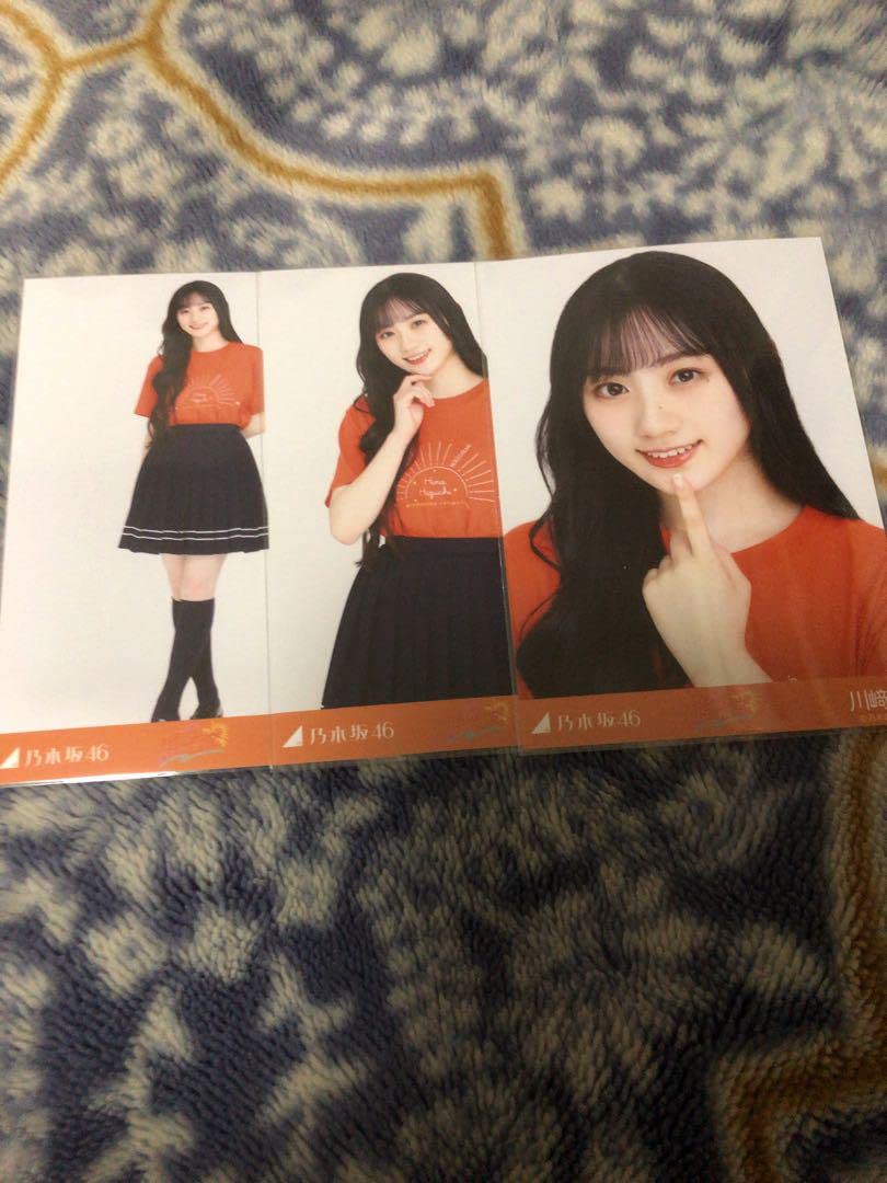 乃木坂46　川﨑桜　直筆　生写真 乃木坂46 川﨑桜 直筆サイン Samenumbers 生写真 期間限定 値下げ可