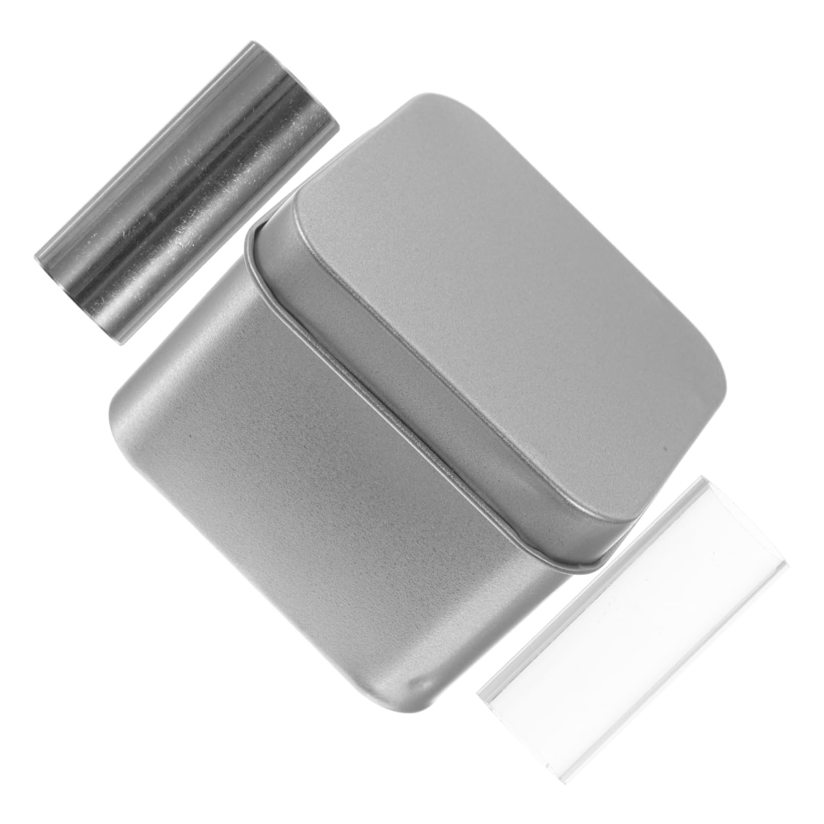 Veemoon 60mm Guitar Finger and Slide Tube Set Metal Guitar Slides for Electric Acoustic Enhance Your Sound Guitar Slide Accessories