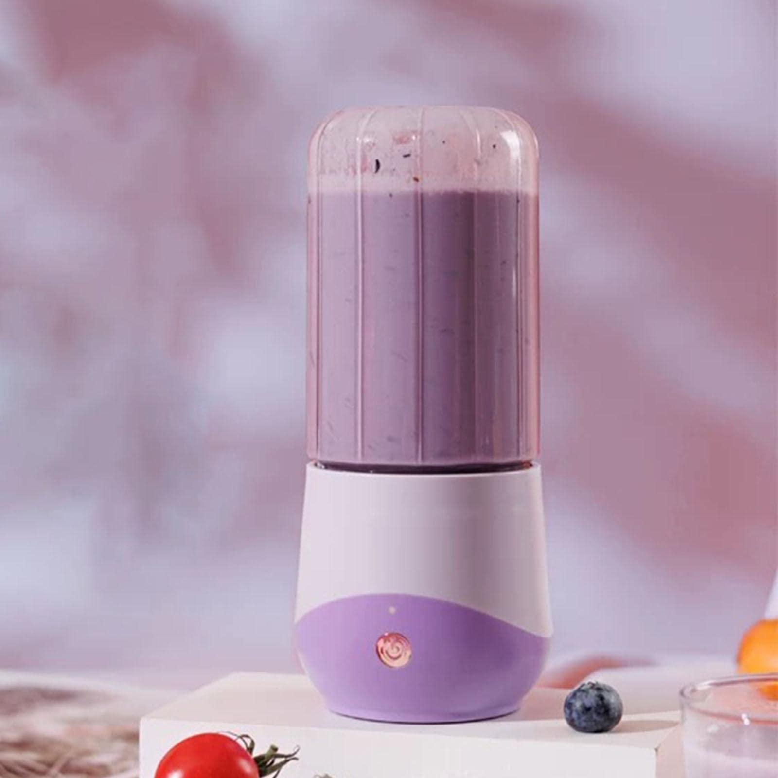 Multifunctional Electric Juicer Cup USB Rechargeable for Office Making Juice Purple | Home & Garden | Kitchen, Dining & Bar | Small Kitchen Appliances | Juicers-image-48