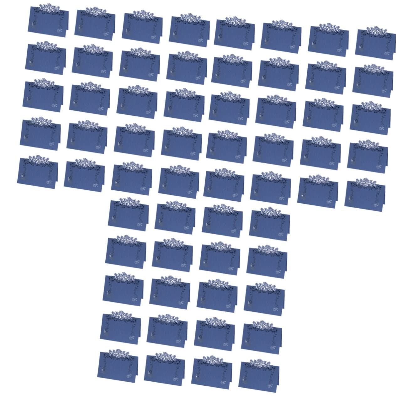 150stücke Elegante Platzkarten Für Hochzeiten Stilvolle Europäische Tischkarten Aus Papier Blau Für Festliche Anlässe Für Hochzeiten Geburtstagsfeiern Bankette Und Mehr