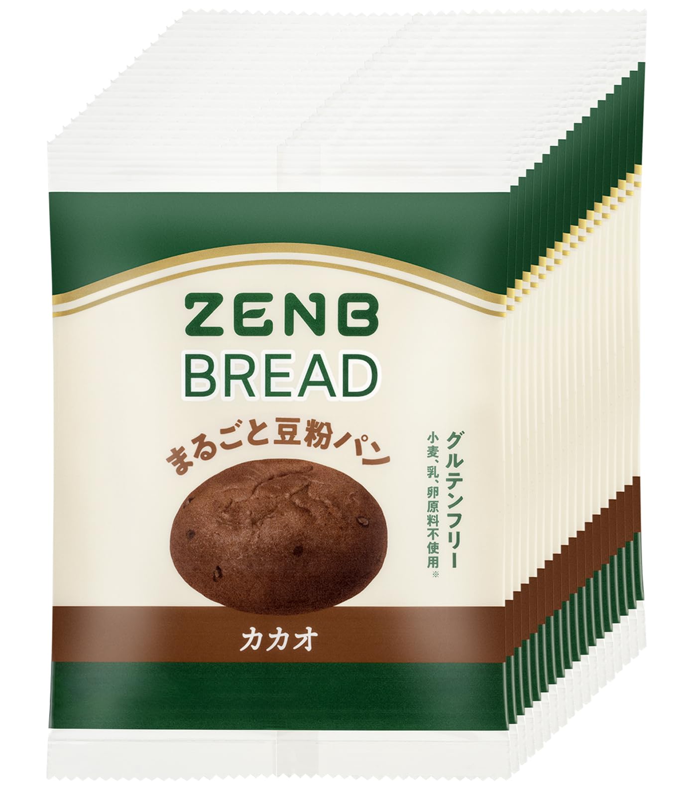 Amazon.co.jp: ZENB ZENB Bread, Cacao, 18 Pieces, Sugar Control, Sugar  Control, Dietary Fiber Supplement During Intestinal Activity, Replacing ...