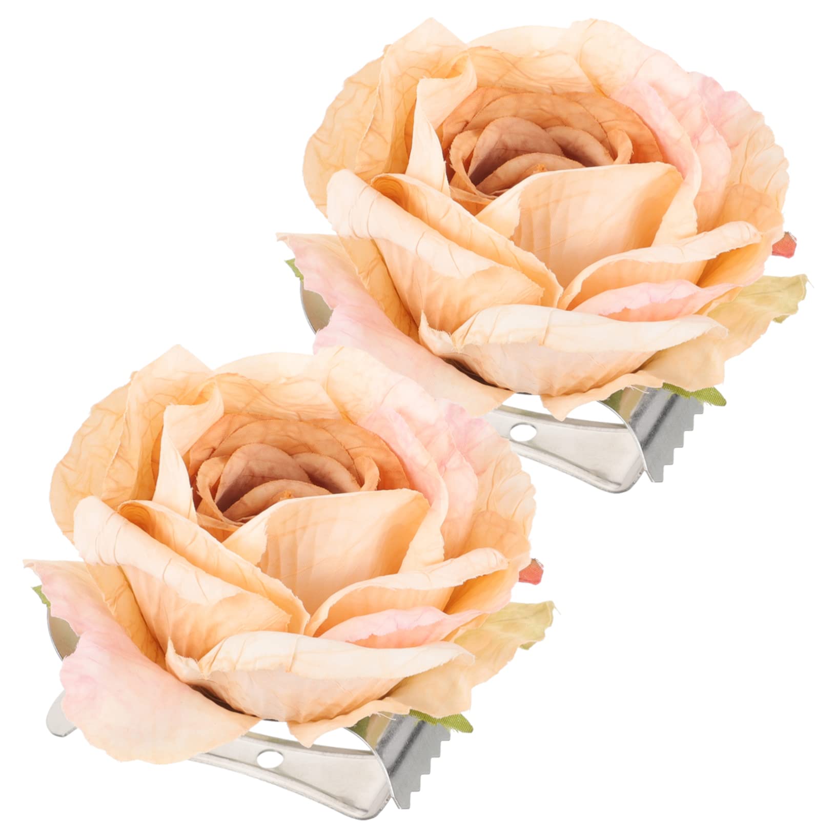 ABOOFAN 4 Sets Vorhang-Raffhalter Mit Blumen-Design Vorhang- -Clips Für Fensterrollos Wohnzimmer Dekorative Raffhalter-klemme 2 Stück X 4