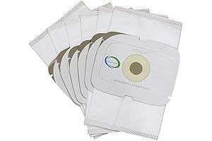 6 HEPA Style P Replacement Vacuum Bags for Aerus Lux Guardian Platinum Canister Vacuum Cleaner