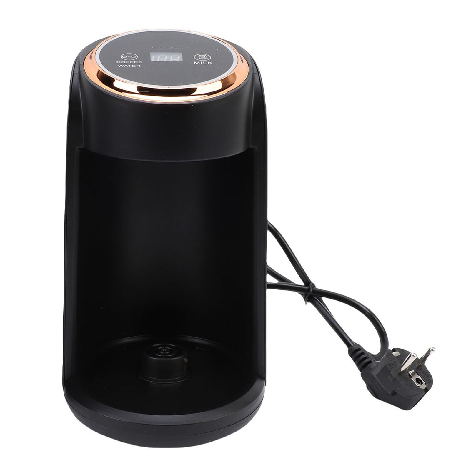 Haofy Elektrische Türkische Kaffeekanne Türkische Kaffeemaschine 600 W 300 Ml Anti -Überlauf -Edelstahl mit Sichtbarem Wasserstand für Home Office 4 Tassen