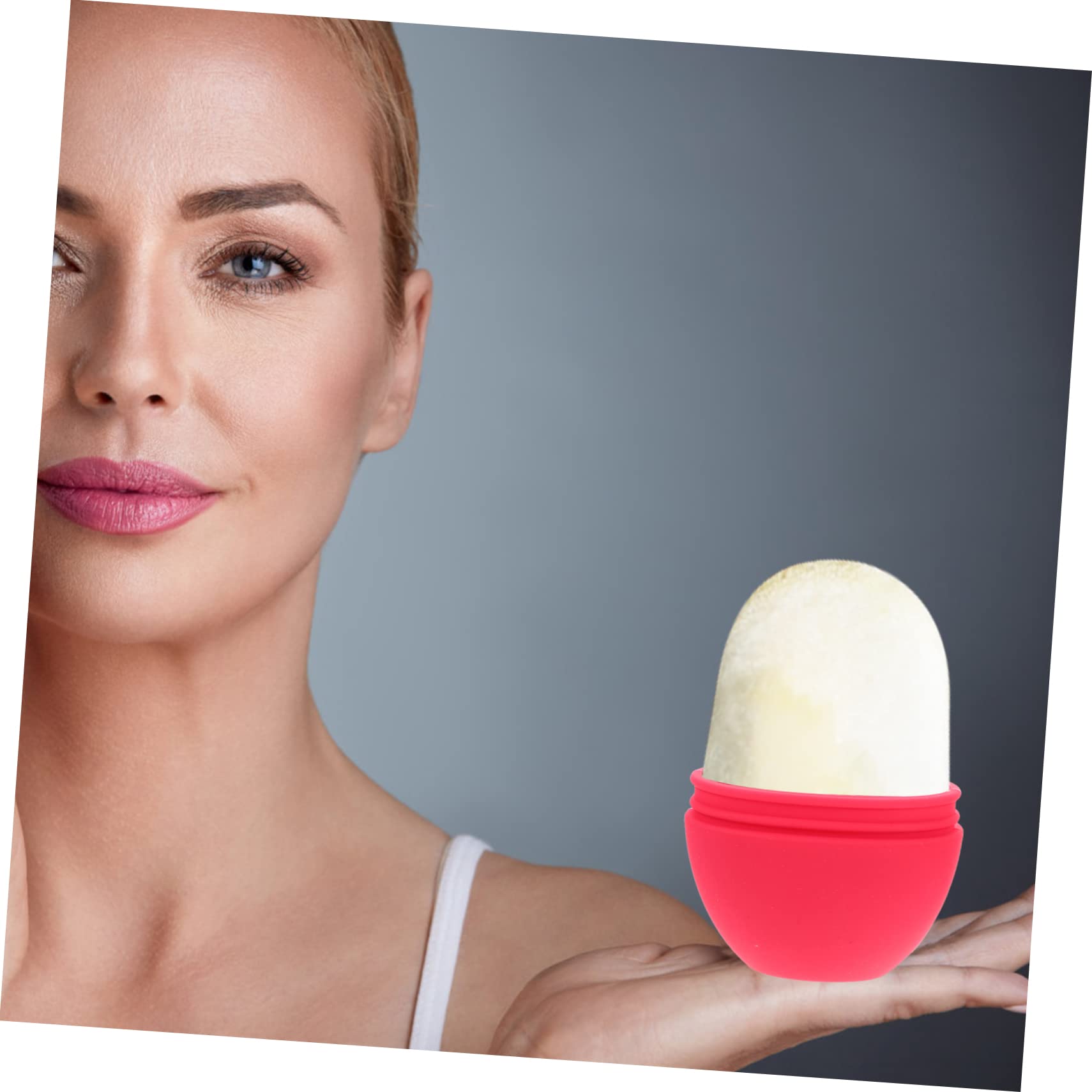 MAGICLULU 4 Stücke Erfrischende Gesichts Ice Roller Für Gesicht Silikon Ice Roller Hautpflege Eye Roller
