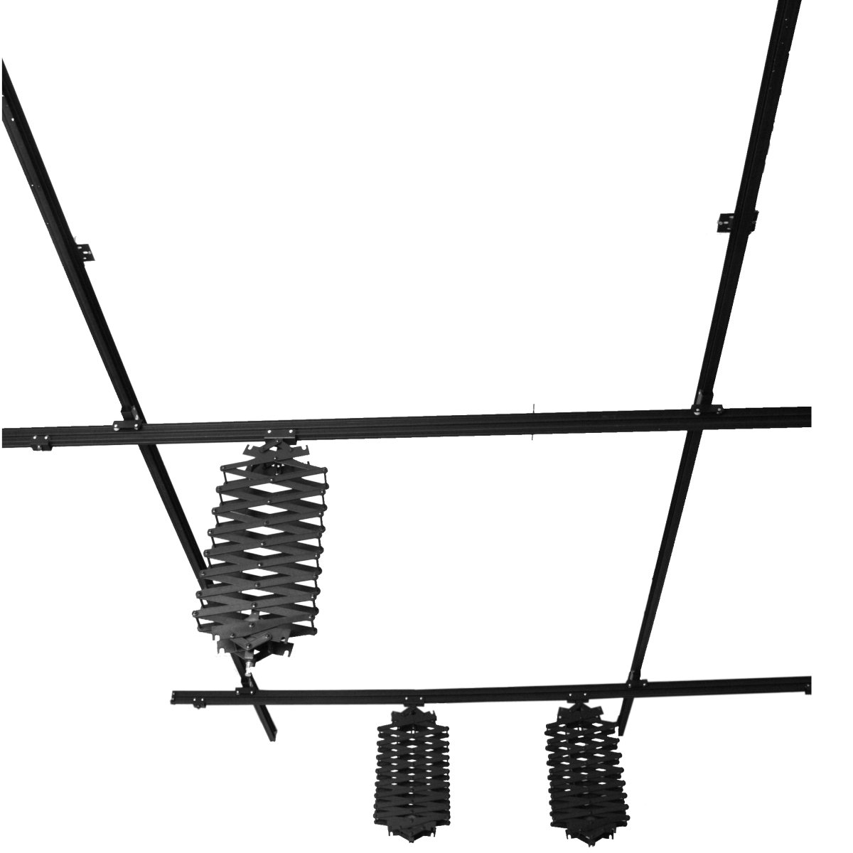Walimex Deckenschienensystem (4x3 m) mit 3 Scheren