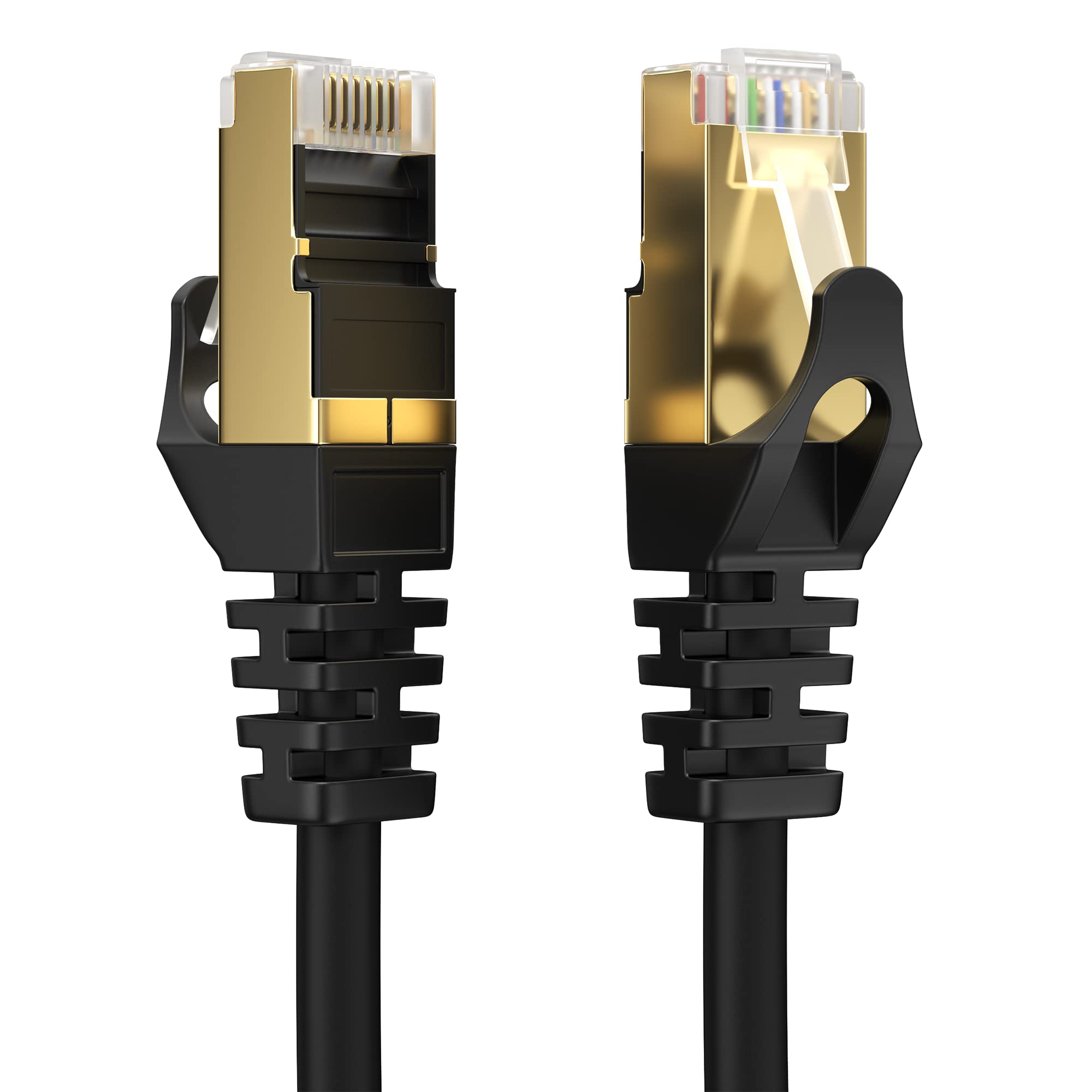 Cavo Ethernet Cat 7 Ikbc 15m - Cavo LAN Schermato 10Gbps, Piatto, Per Router, PS4/5 - Foto 7