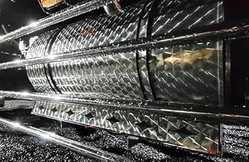 デコトラ　星抜き　アンドン500幅　工具箱下　燃料タンク下　シャーシ　鏡面仕様 Amazon.co.jp: マニア必見⇒燃料タンク下＆工具箱下 菱抜き