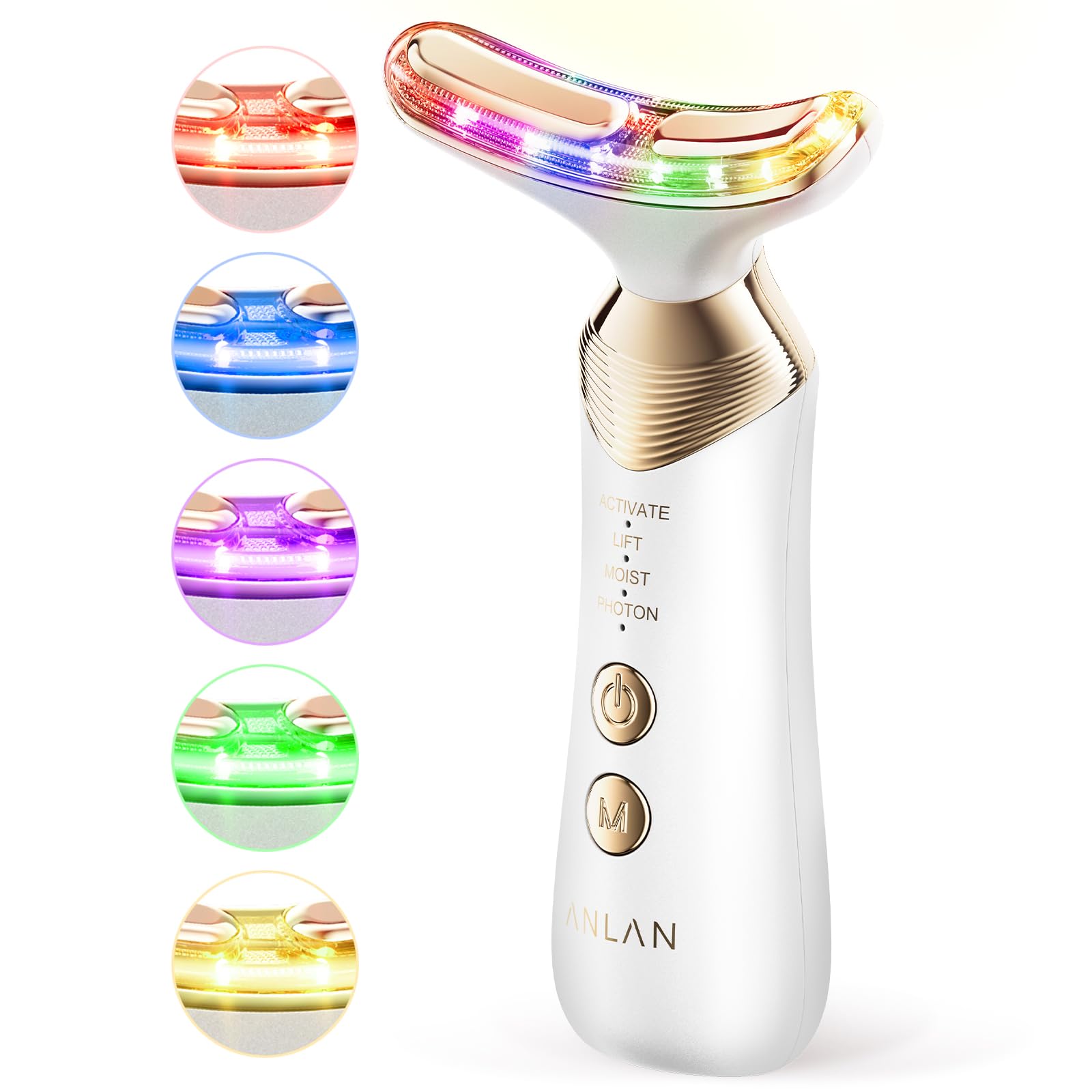 Amazon.co.jp: 【人気雑誌掲載 】ANLAN リフト美顔器 美顔器 ems美顔器