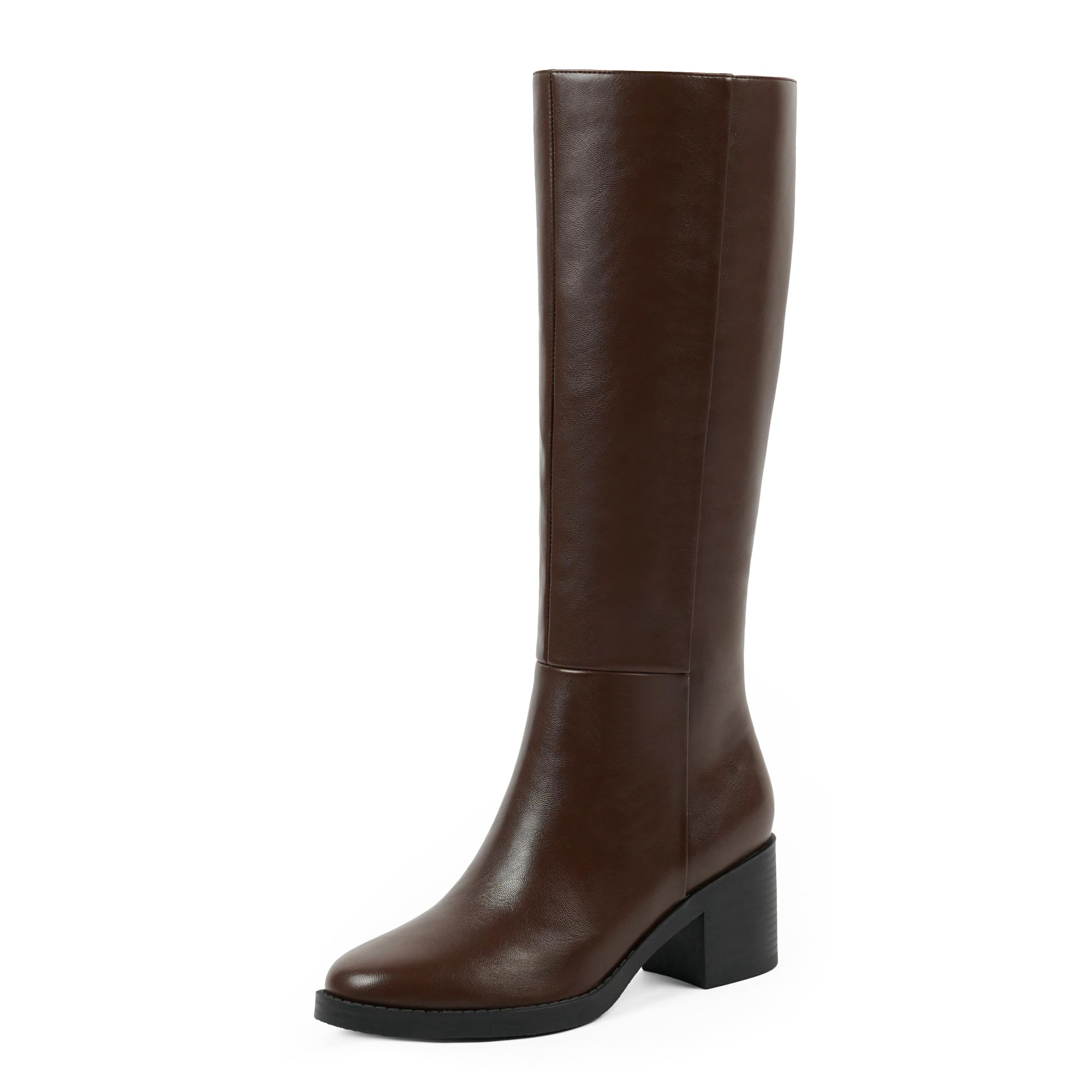 Easyfox Chunky Heel Round Toe