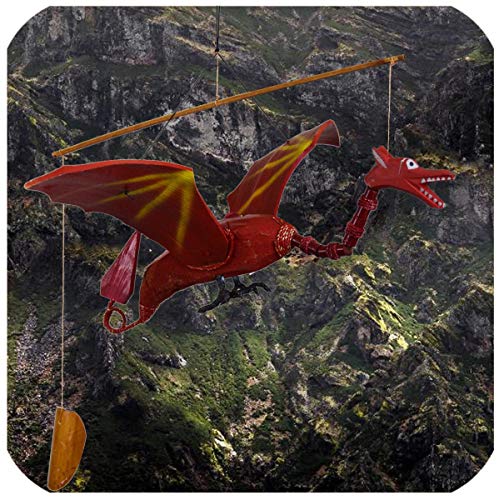 Preisvergleich Produktbild Simandra Windspiel Mobile Fantasy Mittelalter Drache rot