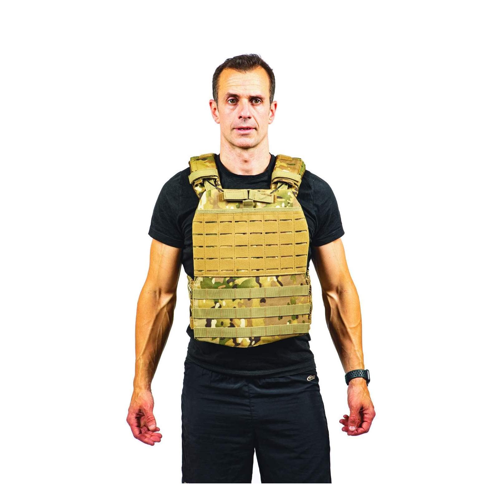 Chaleco lastrado musculación PRO - Camouflage