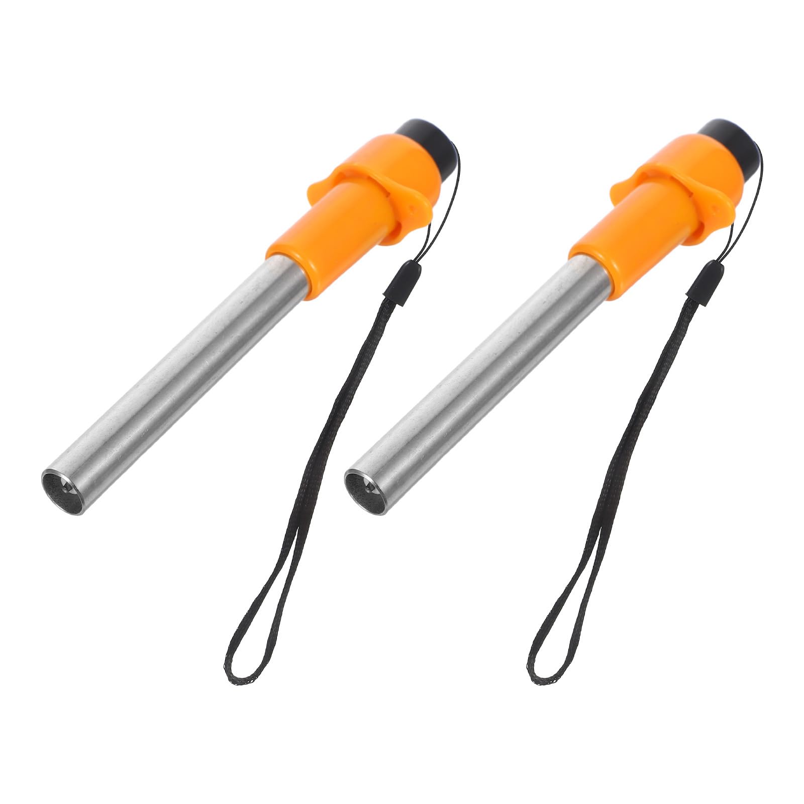 FELTECHELECTR 2pcs Outdoor Camping Gas Igniter with Push Button Piezo Ignition, Lightweight Abs and Stainless Steel Design, Suitable for Stoves and Heaters in Outdoor Activities