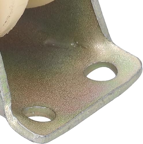 Miniatura 4 de Rueda de ranura tipo U de 1.969in, riel de cuerda de alambre resistente con soporte de 0.098in para equipos de elevación