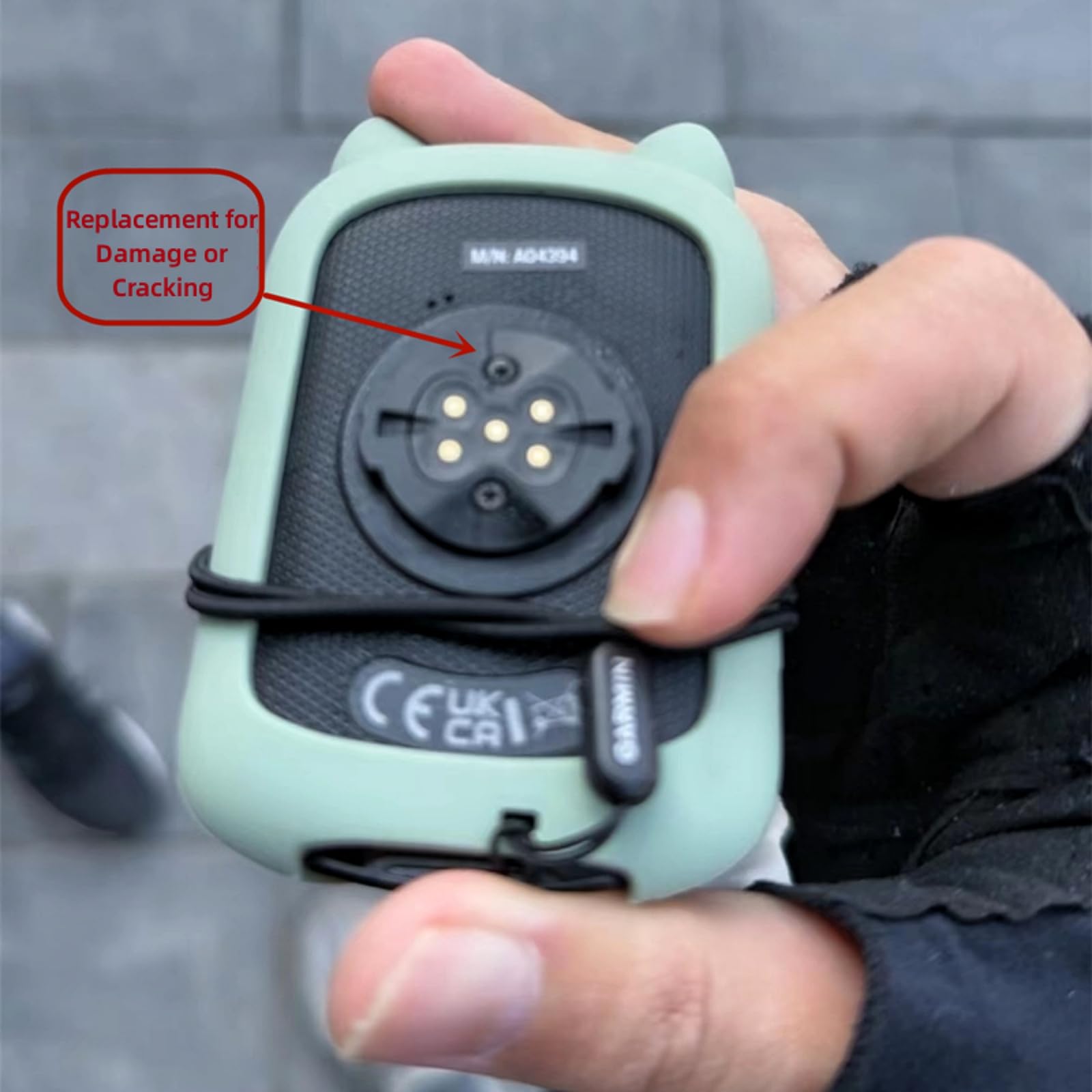 Support Adaptateur Pour Garmin Edge 540 / 840 - Compatible Ordinateurs Vélo Avec Vis