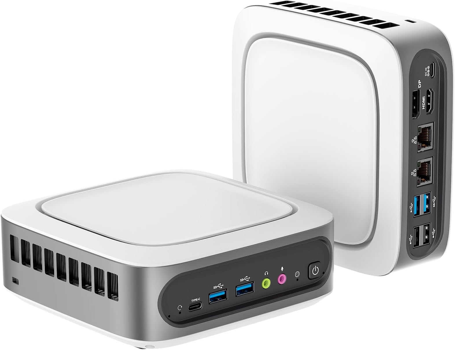 Mini PC i9 Intel Core i9-11900H(4.9GHz, 8C/16T), 16GB DDR4 512GB SSD, W-11 Pro Mini Desktop Computer 4K Triple Display, 2.5G Dual LAN, WiFi6, BT5.2, 6X USB Ports, MGI9 Micro PC for Home/Office