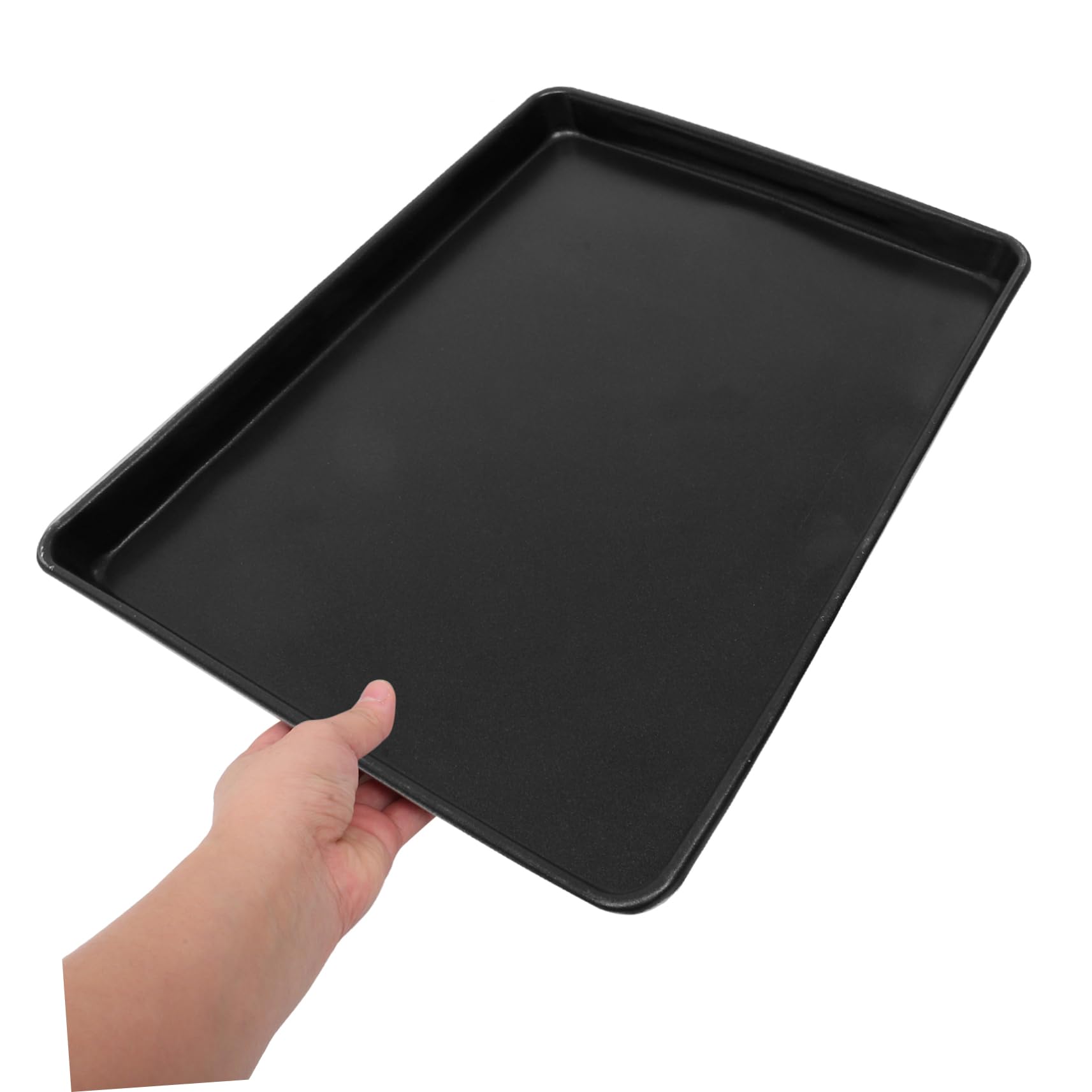 SHOWERORO Aluminiowa Blacha Do Piekarnika Non-stick Wielofunkcyjna Taca Serwisowa Prostokątna Blacha Do Pieczenia Ciasto Chleb Ciasteczka Idealna i Podawania