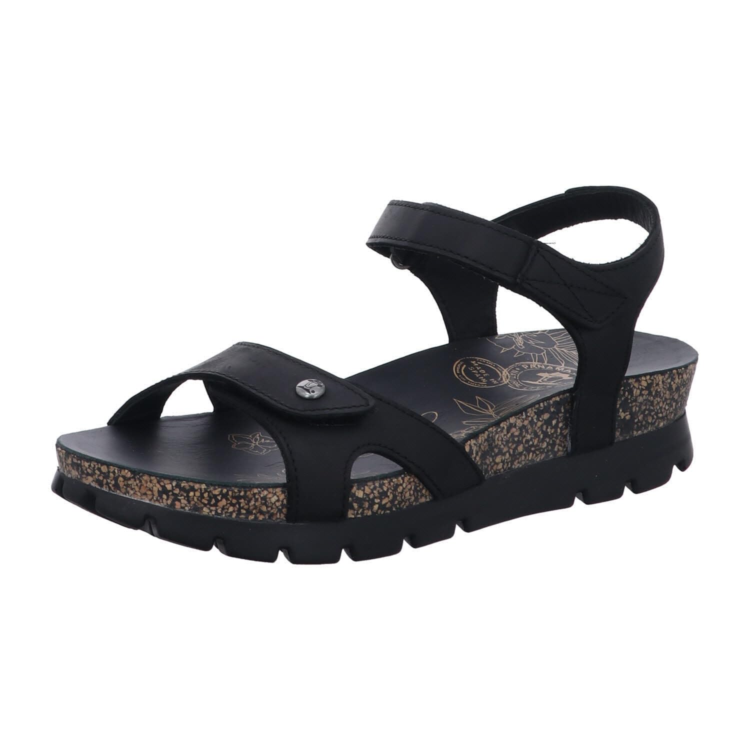 Panama Jack - Sulia Basics, Sandalia con Pulsera Mujer, Negro (Negro B2), 41 EU