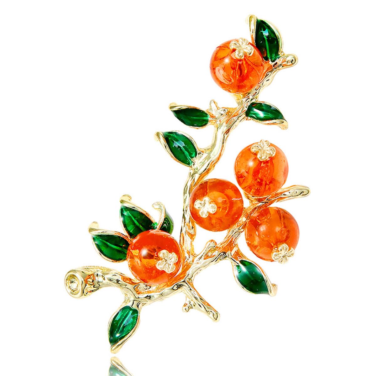 FAIRYGATE Rhinestone Brooch Clothing Jewellery Accessories Fashion Elegant Shiny Crystal Teardrop Brooches Wreath Pendent Lapel Pin，B36 — view 22