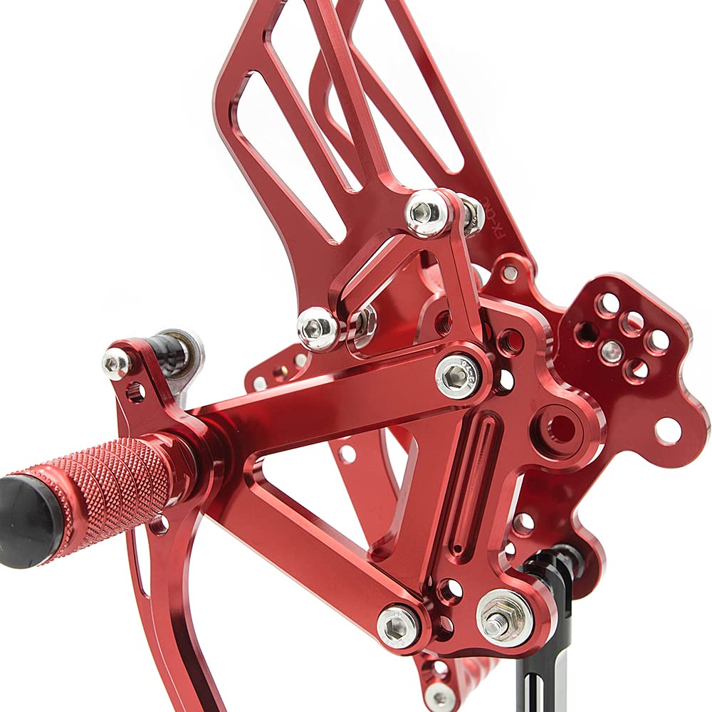 Amazon.com: CNC ZX7R 91-03 Motorcycle Adjustable Rearsets Foot