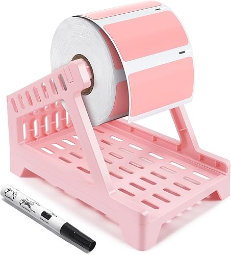 Soporte térmico para etiquetas para rollos y etiquetas plegables, soporte de etiquetas de envío directo, accesorio de impresora de escritorio para