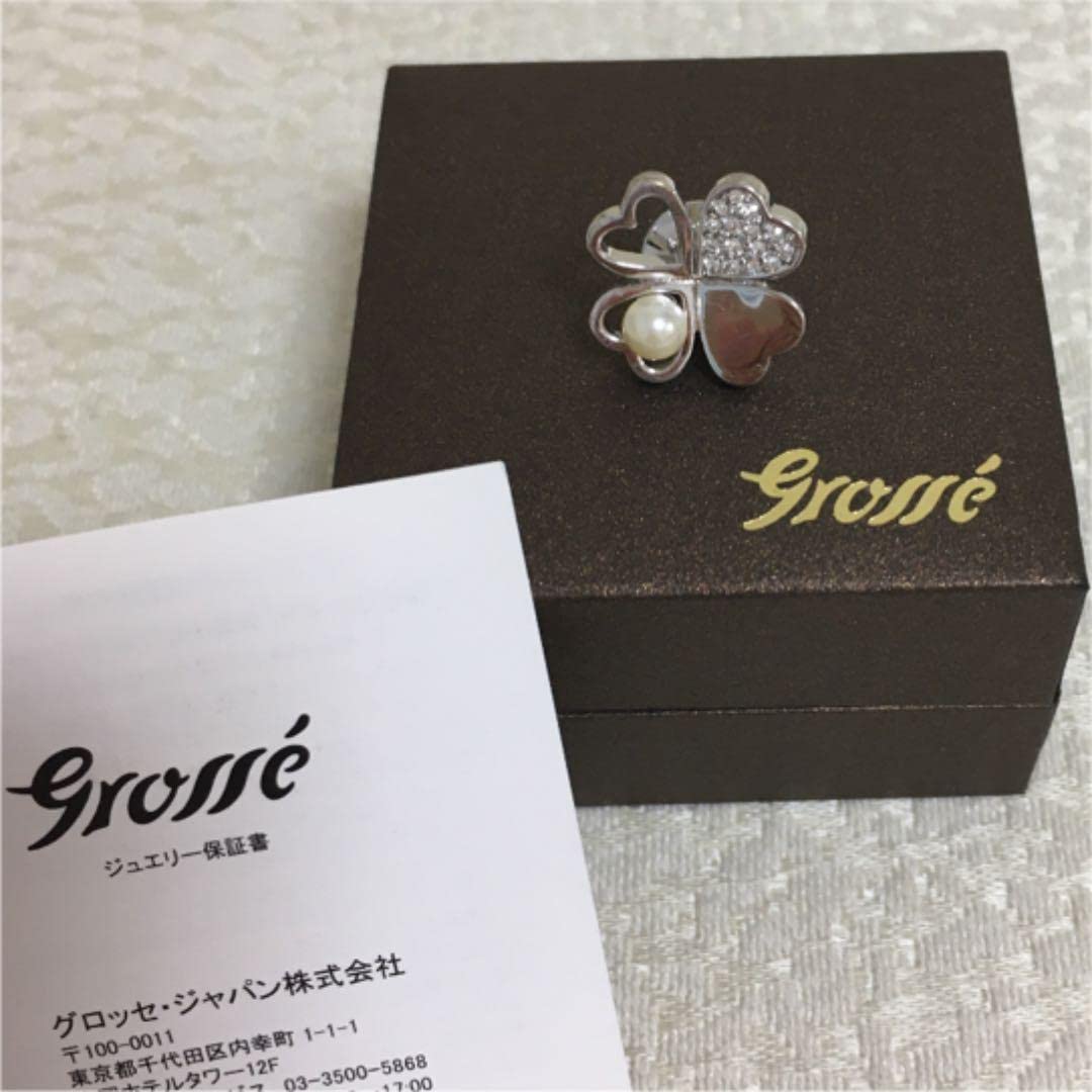 ⭐️グロッセ　クローバー　ブローチ クローバー ブローチ