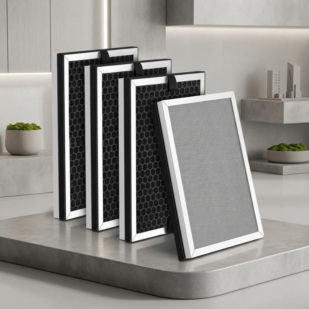 Filtro HEPA para Jafanda JF260 para elimina Filtro HEPA para(4-pack)