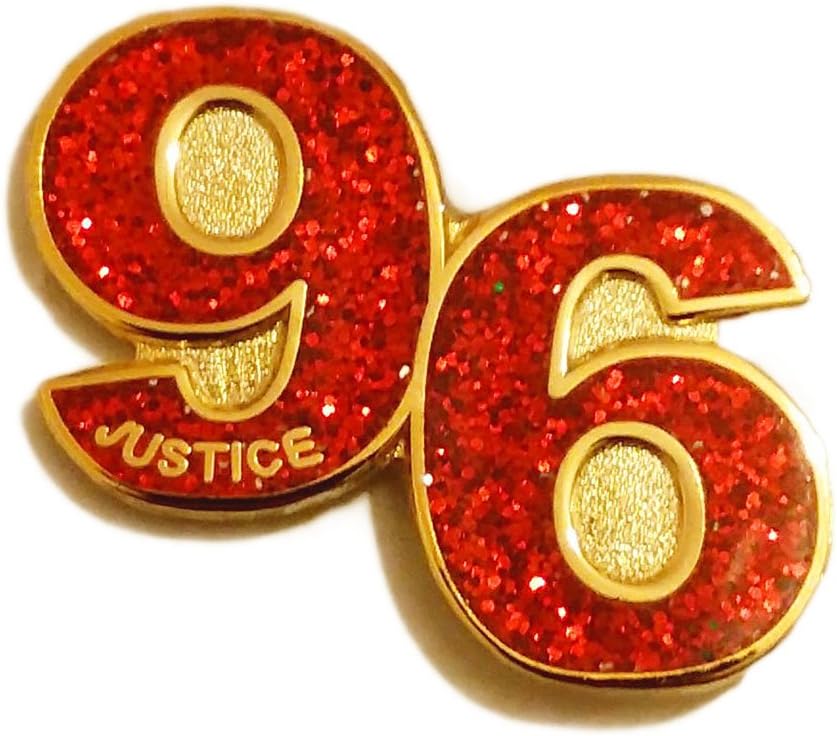 MDEO Liverpool Pin Badge Selection Justice For 96