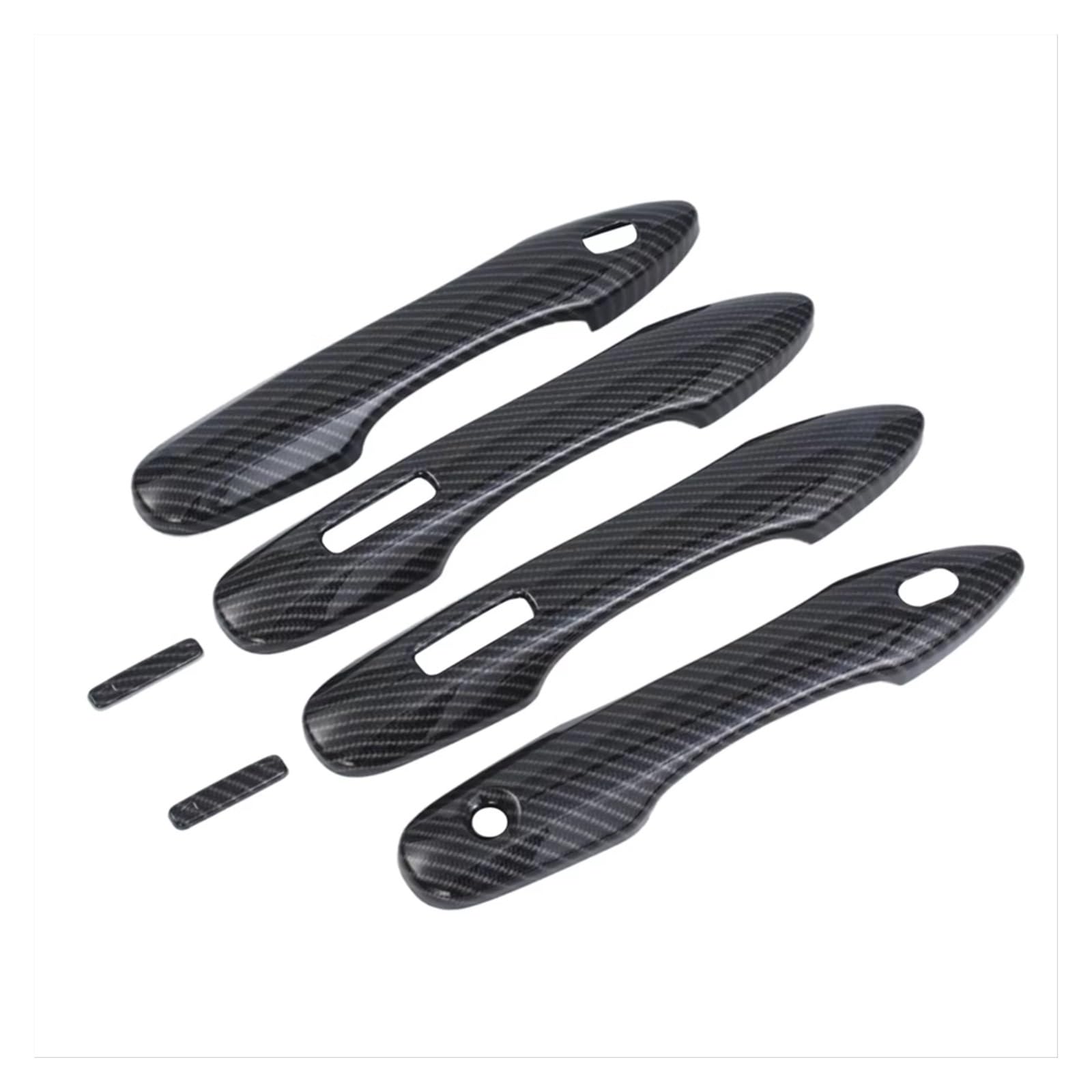DSPOLIMV Outer Door Handle Cap Compatible with Toyota for Alphard for Vellfire 2024-A77Q Car Exterior Door Handle Cover Trim Parts Accessories Replacement