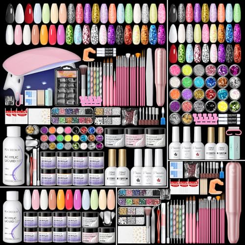 PEACECOLOR Acrylic Nail Kit