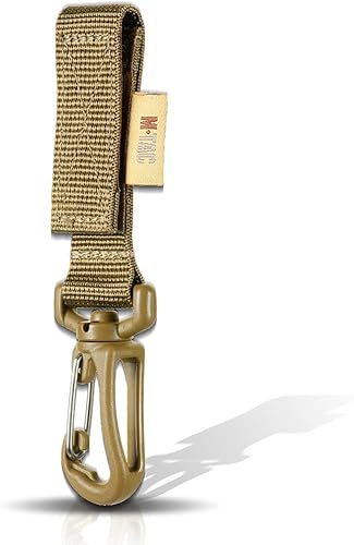 M-Tac Key Holder for Belt with Key Clip - Tactical Key Chains for Mens - Molle Military Key Keeper