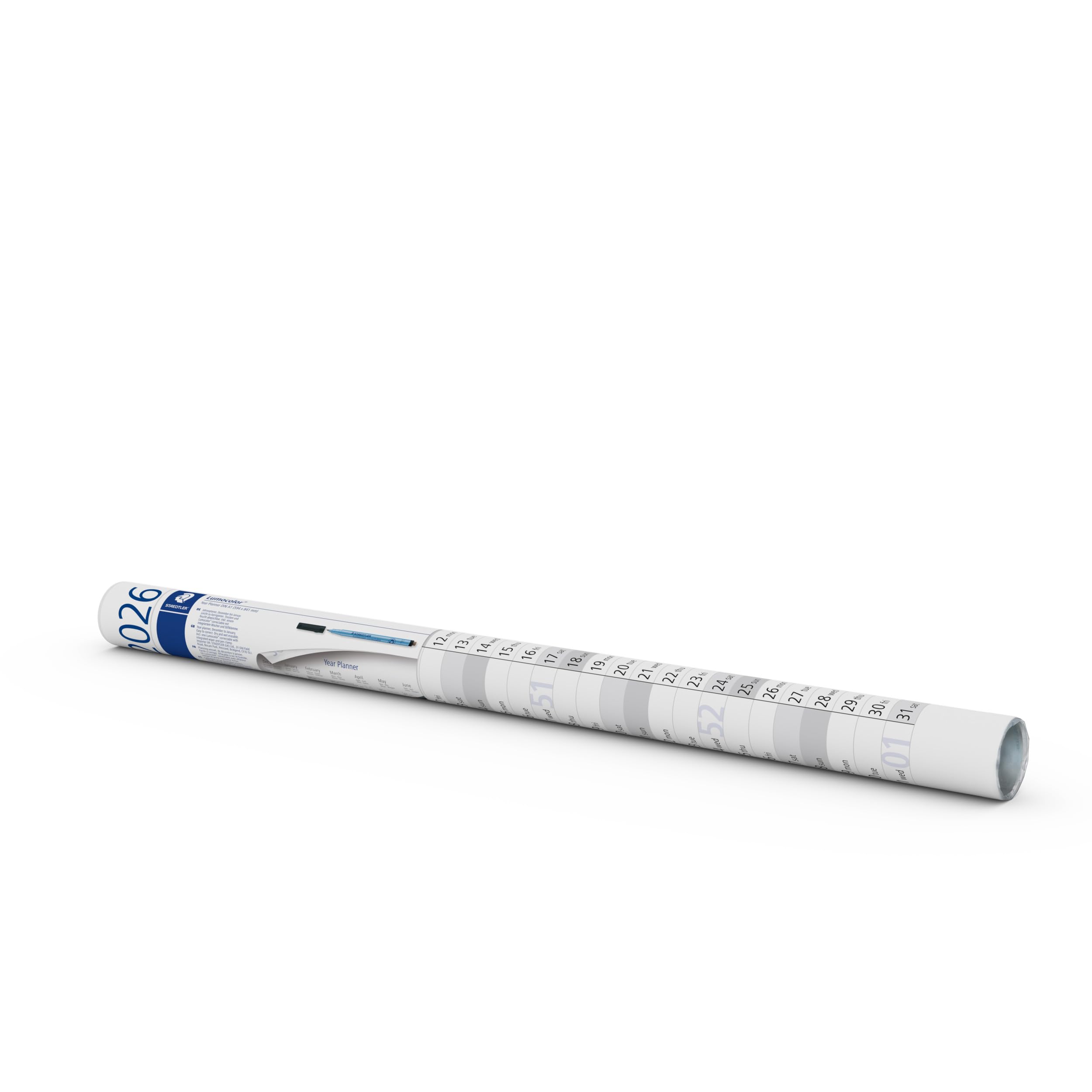 Staedtler Lumocolor© Planner 2018 - Wipeable 84 x 60 cm, Jahresplaner, 1 x - Image 2