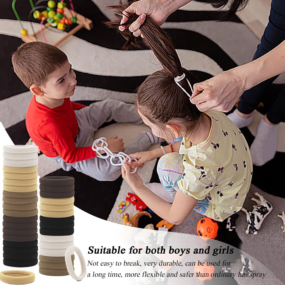 TRKETK 100 Pcs Elastic Hair Bands - Image 3