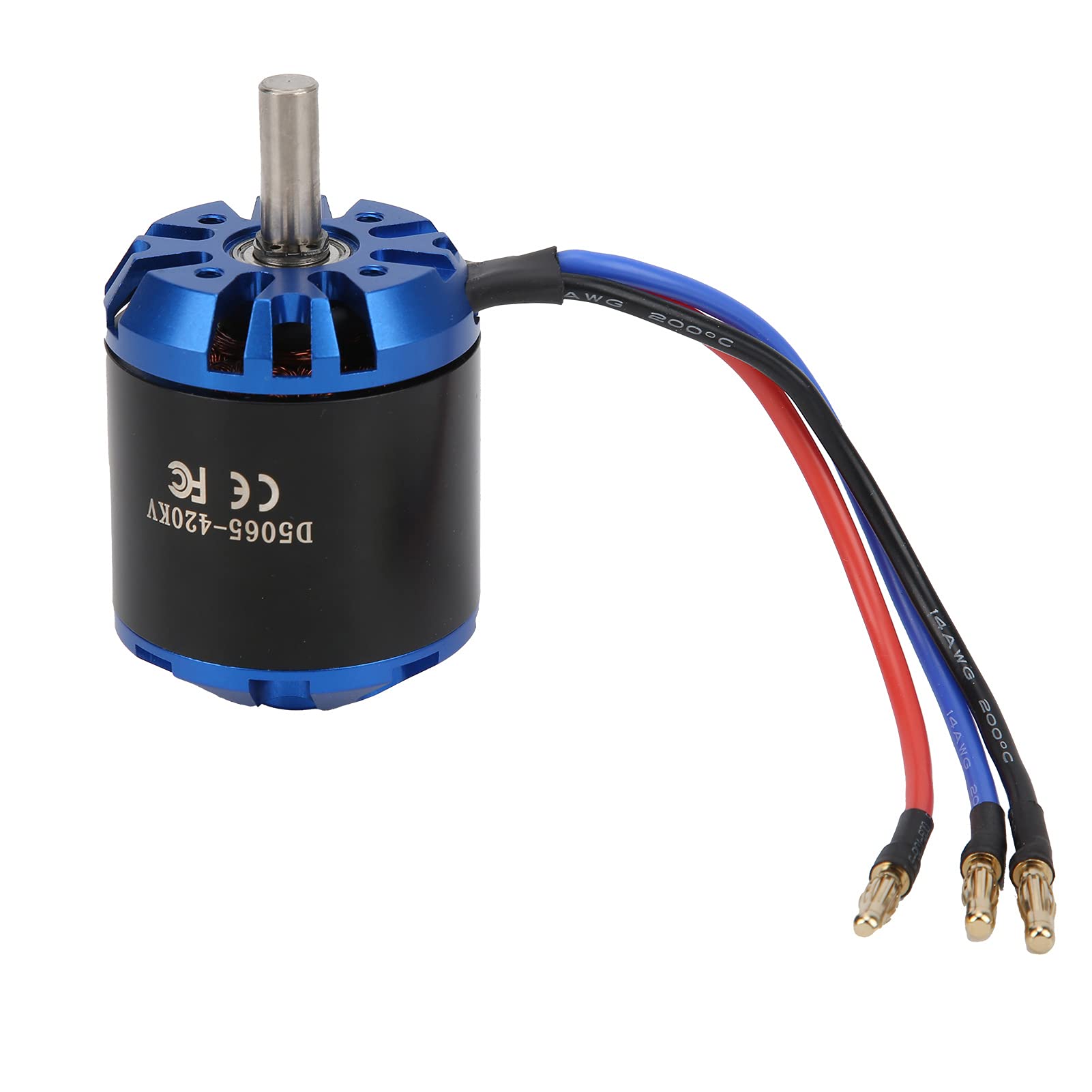 Silnik Bezszczotkowy, Bezszczotkowy Silnik RC 5065 420KV 1600W z Wtyczką Bananową 4,0 Mm do Części do Modernizacji Samolotów RC