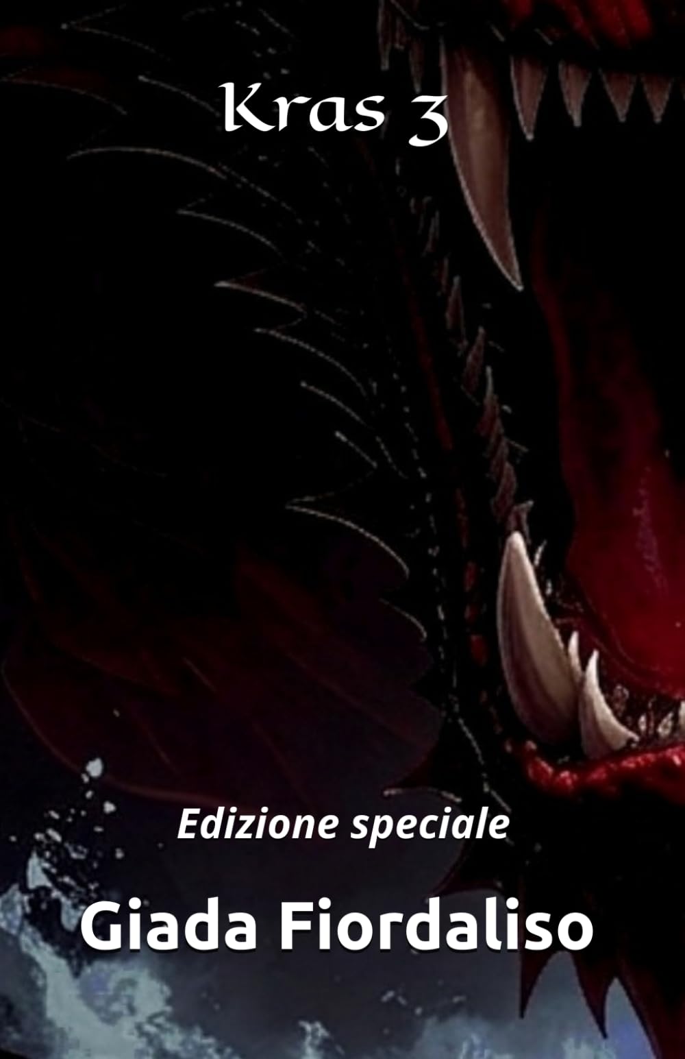 Kras- volume 3 edizione speciale copertina puzzle con drago rosso (la cover si compone in più modi solo accostando i quattro volumi): Edizione speciale