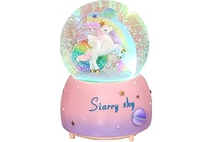 Musical Unicorn Snow Globe for Kids
